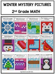 11842 butterfly color by number. Mystery Pictures Second Grade Worksheets Teaching Resources Tpt