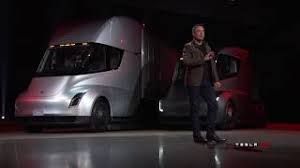 After all, we first saw the towering electric semi revealed back in 2017. Tesla Semi Roadster Unveil Youtube