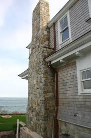 Lightweight cast stones add rustic charm to any hearth, for a fraction of the cost of the real thing. Stone Fireplace Veneer Ashlar Fieldstone Thin Stone
