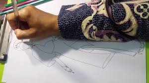 Merk ini menyediakan banyak pilihan model dan ukuran koko hingga gamis. Menggambar Desain Baju Muslim Drawing Fashion Design Youtube