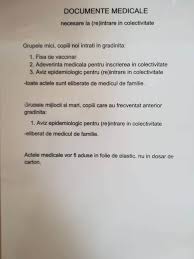 Adeverinta medicala si avizul epidemiologic eliberate de medicul de familie. Analizele Medicale La Inscrierea In GrÄƒdiniÈ›Äƒ Sau CreÈ™Äƒ Nu Sunt Obligatorii