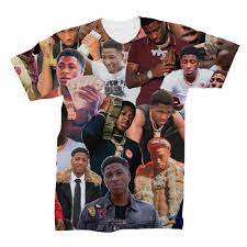 Check out this fantastic collection of nba 2020 iphone wallpapers, with 42 nba 2020 iphone background images for your desktop, phone or tablet. Youngboy Never Broke Again 3d Collage Face T Shirt Alloverprint Ca