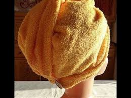 لتنشيف الشعر اجيو تشوفو كيفاش صنعت فوطة اليوتيوبورikram Bellanova Youtube Hair Towel Fashion Couture