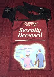 Beetle juice.if unwanted spirits got you down just grab your trusty handbag for the recently deceased cross body bag and head to the underworld to meet with your trusty undead case worker. Kupit Bioworld Beetlejuice Handbook For The Recently Deceased Passport Na Aukcion Iz Ameriki S Dostavkoj V Rossiyu Ukrainu Kazahstan
