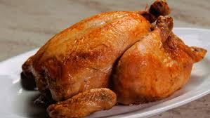 Lower the oven temperature to 200 c / gas mark 6 and continue roasting 40 minutes, to a minimum internal temperature of 85 c. Christmas Speedy Roast Chicken Dcheif