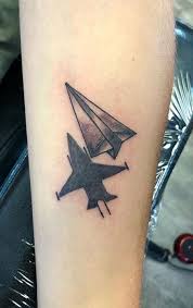 All used items aircraft jets. 85 Amazing Paper Airplane Tattoos And Meanings That Will Blow You Away Tattoo Me Now