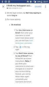 2 resetting a forgotten password on iphone or ipad. I Disabled My Instagram Account And I Forgot My Password To It How Can I Get Into My Account Quora