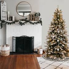 Maybe you would like to learn more about one of these? Cc Christmas Decor 7 5 Pre Lit Snowy Mountain Pine Slim Pine Artificial Christmas Tree With Clear Lights