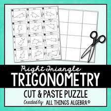 I made a simple abstract puzzle using cardboard and paint. Trig Puzzle Worksheets Teaching Resources Teachers Pay Teachers