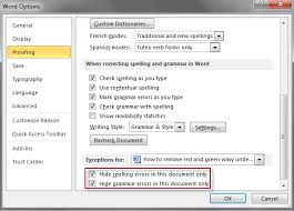 How To Remove Red And Green Wavy Underlines In Word Document
