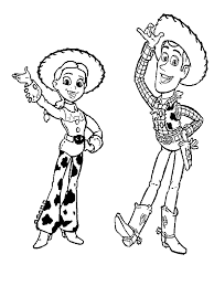 Shop affordable wall art to hang in dorms, bedrooms, offices, or anywhere blank walls aren't welcome. Jessie And Woody From Toy Story Coloring Page By Years Old 1