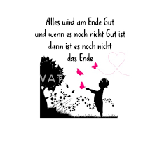 Alles Wird Gut Gluck Spruch Zitat Liebe Kinder Thermobecher Spreadshirt