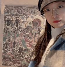 With star journalist Junyi Shui in Time Voyage To Dunhuang Artistic  Exhibition at Roy Thomson Hall 在多伦多看敦煌艺术展遇到了前央视记者水均益老师#journalist  #torontolife #