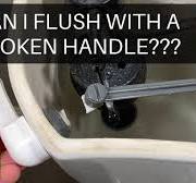 How To Replace A Broken Toilet Handle / Lever
