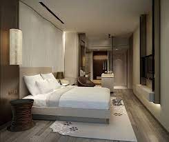 Pink + gray + black. Hottest Bedroom Design Trends For 2017 You Won T Regret Trying Hotel Room Interior Hotel Room Design Bedroom Design Trends