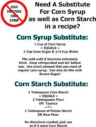 Corn Starch Corn Syrup Substitutes Gretchen Schaefer Austin Corn Free Diet Corn Free Recipes Diy Food Recipes