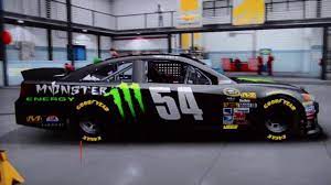 Joe gibbs racing had three title. Nascar 15 How To Create A Monster Energy Race Car Easy Youtube