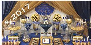 Royal Prince Baby Shower Dessert Table And Decor Instagram Leavittome Events Baby Shower Candy Table Royal Prince Baby Shower Prince Baby Shower