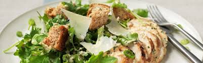 Caesar Salat Mit Grunkohl Und Gegrilltem Hahnchen Florette