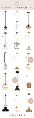 15 Pendant Lights Under 150 Juniper Home