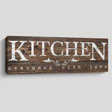 Adding in rustic accents here and there can help you achieve your dream kitchen in a subtle way. Rustic Kitchen Wall Decor Farmhouse Wall Art Kitchen Sign Home Decorations Kitchen Brown Buy Online In United Arab Emirates At Desertcart Ae Productid 224220905