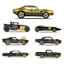Hd photos videos finance warranty insurance. Hot Wheels Car Collector S Edition 50th Anniversary Black Gold Metal Diecast Cars Toys Vehicle For Children Juguetes Frn33 Diecasts Toy Vehicles Aliexpress