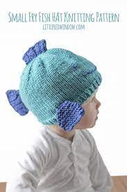 Small Fry Fish Hat Knitting Pattern Hat Knitting Patterns Kids Knitting Patterns Baby Hat Knitting Pattern