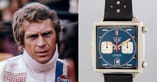 Heuer Monaco worn by Steve McQueen for the 1971 film, Le Mans,