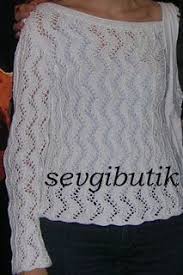 Sevgi Butik Kayik Yakali Yazlik Merserize Bluz Bluz Butik Orgu