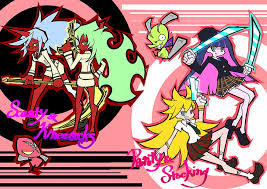 Bathtime! chuck's eyes enlarged, as if to say, uh oh… Hd Wallpaper Anime Panty And Stocking With Garterbelt Chuck Panty And Stocking With Garterbelt Wallpaper Flare