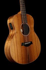 If you prefer a brighter sound then it does also come in a model with a sitka spruce top. Taylor Gs Mini E Koa Acoustic Electric Guitar