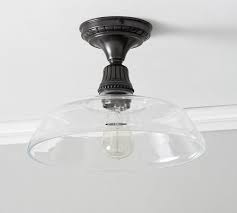 5 out of 5 stars. Farmhouse Glass Flush Mount Pottery Barn