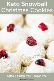 Learn how to decorate these christmas in july decorated sugar cookies u. Snowball Keto Christmas Cookies Easy To Make The Endless Meal