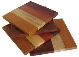 Limet Trae Wood Coasters Coasters Coaster Set