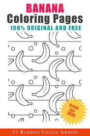 It is super easy to use too. Bananas Coloring Pages Updated 2021