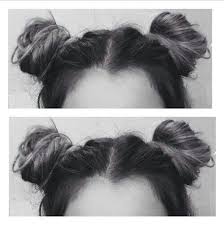 Buns Cute Girl Girly Grunge Hair Indie Tumblr Space Buns Hair Styles Boring Hair Pretty Hairstyles
