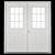 Prehung Steel Exterior Double Doors For Shed