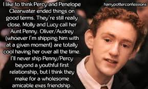 I like to think Percy and Penelope Clearwater ended things
