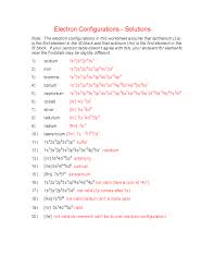 What is long hand vs. Electron Configuration Chart Worksheet Badmes