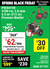 See 5 harbor freight coupon and coupons for august 2021. Predator Pressure Washer For 369 99 Harbor Freight Coupons