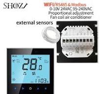 WIFI/Modbus RS485& RTU 0-10V Valve 95-240V Remotely Controls ...