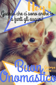 Auguri Buon Onomastico Tutte Le Occasioni Persone Importanti Speciali Amici Festa Party Italia Famigl Compleanno Gatti Buon Compleanno Cucciolo Buon Compleanno