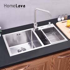 Verkaufe wasserhahn für einen durchlauferhitzer. 304 Edelstahl Spule Wasserhahn Kuche Zubehor 82 45 22 Cm Wasserhahn Nicht Enthalten Stainless Steel Kitchen Sink Kitchen Sinks Steelkitchen Sinks Stainless Steel Aliexpress