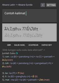 Maybe you would like to learn more about one of these? Aksara Sunda Ngalagena Aya