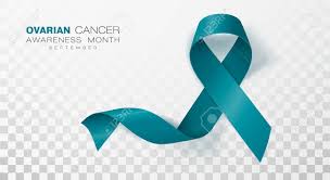 Find out how cancer can develop in a woman's ovaries, fallopian tubes, and peritoneum. Ovarian Cancer Awareness Month Teal Color Ribbon Isolated On Royalty Free Cliparts Vectors And Stock Illustration Image 123582400