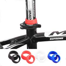 Estrada De Montanha Bicicleta Assento Post Anel De Borracha Anel De Tampa Protetora Contra Poeira Ciclismo Selim De Bicicleta Capa Bike Seat Road Bike Bicycle