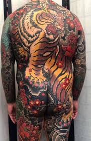 Japanese tiger full back piece: Japanese Tiger Tattoos Meanings Tattoo Ideas More