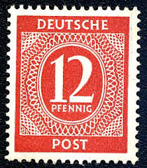 Briefmarken leipziger messe deutsche post 1947 + 1948. Briefmarken Aus Der Alliierten Besetzung Aus Dem Jahr 1946