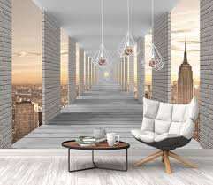 Dlugi Korytarz Nad Miastem Art 15718 Uwallspl Fototapety Fototapeta Interiorinspo Tapeta Wnetrza Wnetrza Mo Outdoor Decor Decor Outdoor Furniture