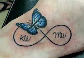Butterfly And Infinity Knot Tattoo Done By Tom Hacic Redhouse Tattoo And Piercing Infinity Knot Tattoo Knot Tattoo Infinity Tattoo On Wrist